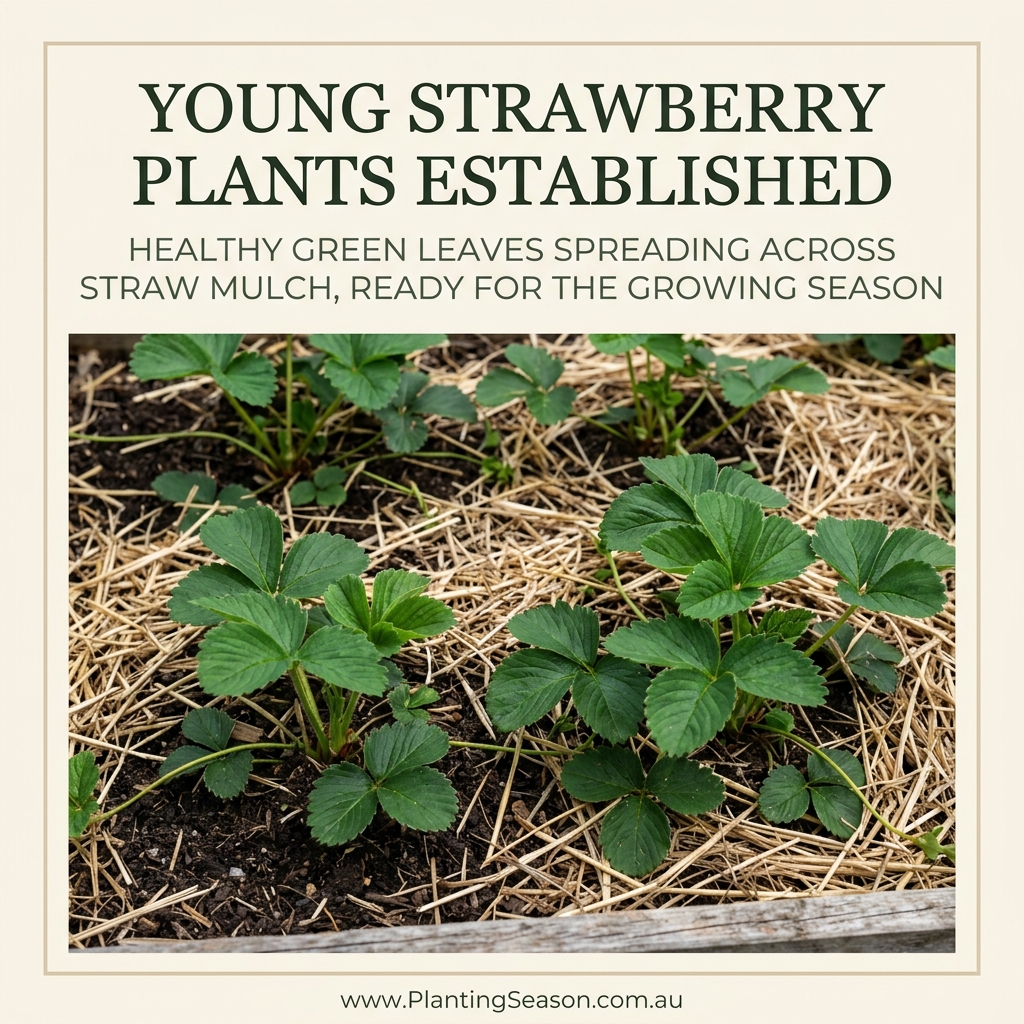 Strawberry growing stage