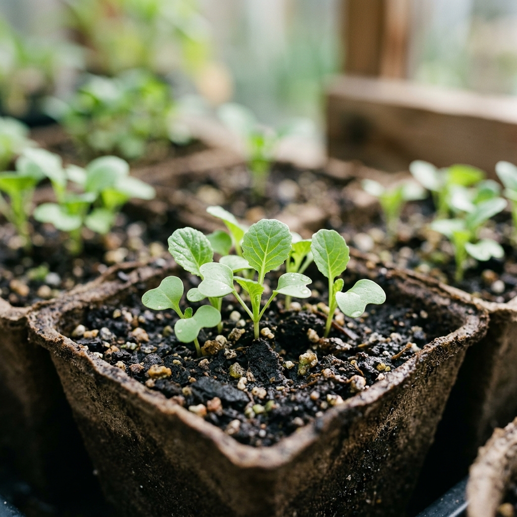 tatsoi seedling stage