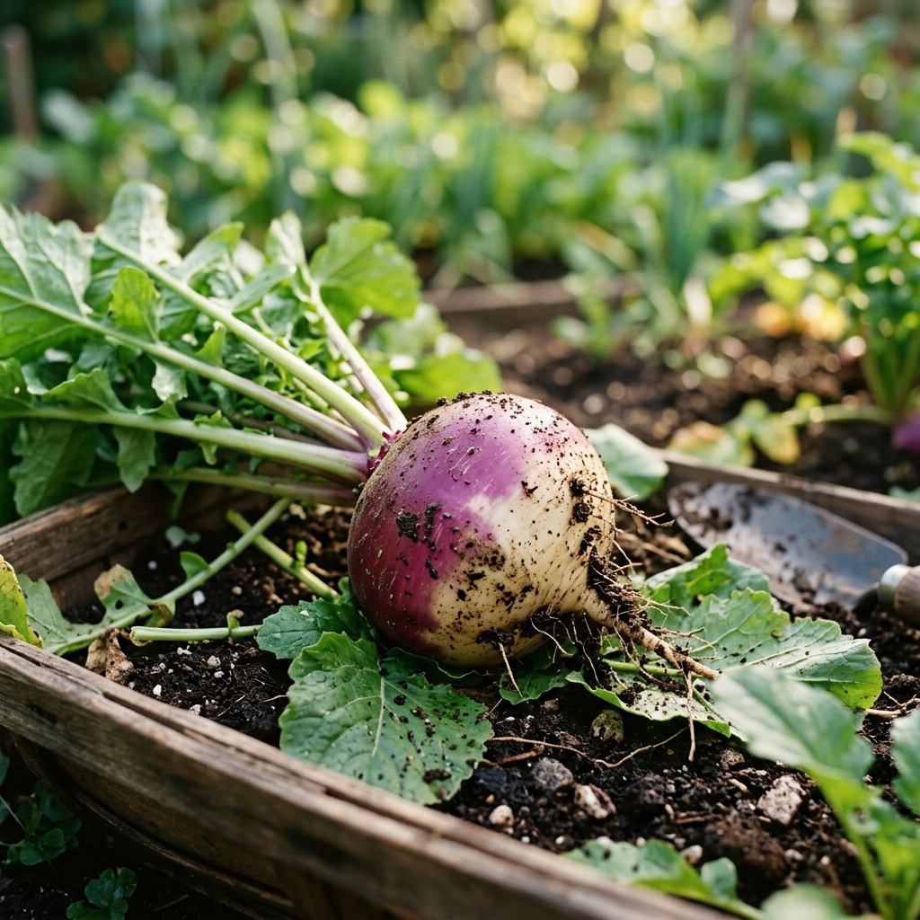 turnip harvest stage
