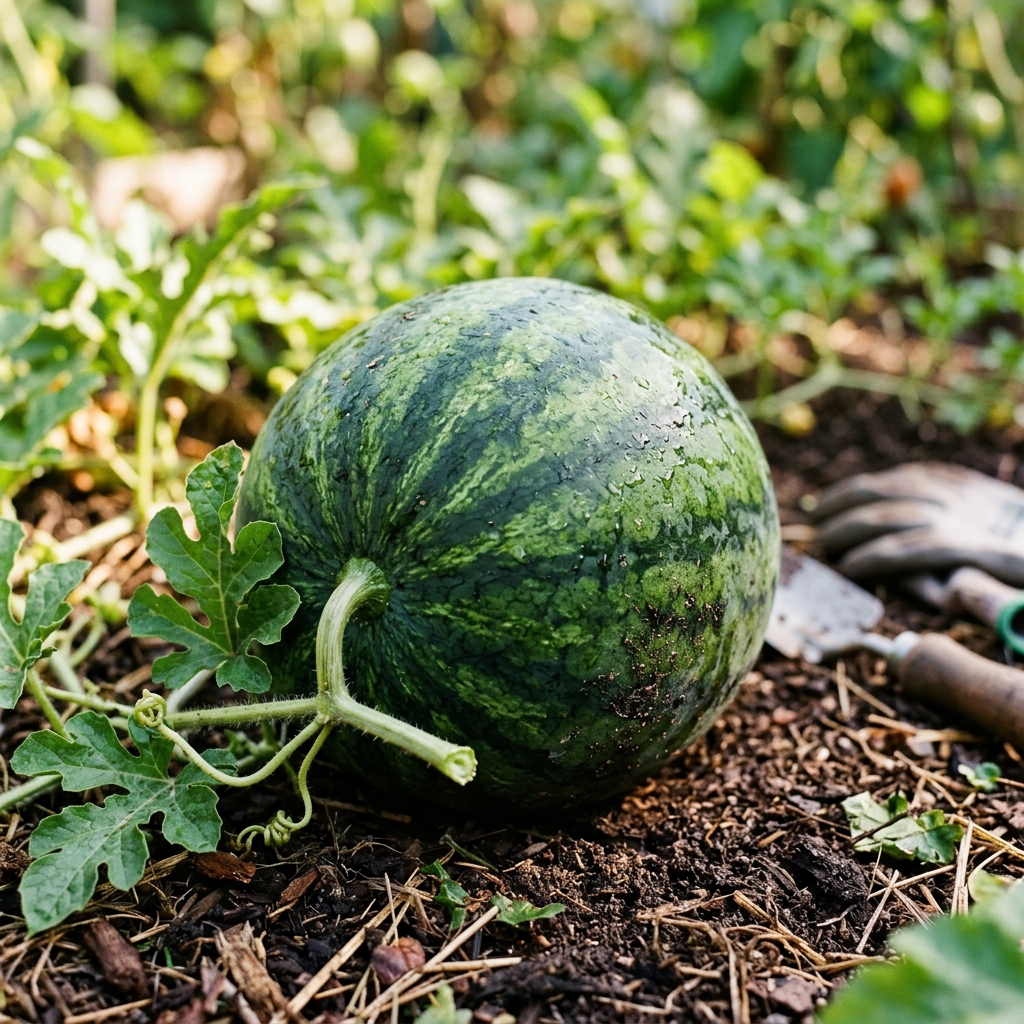 watermelon harvest stage