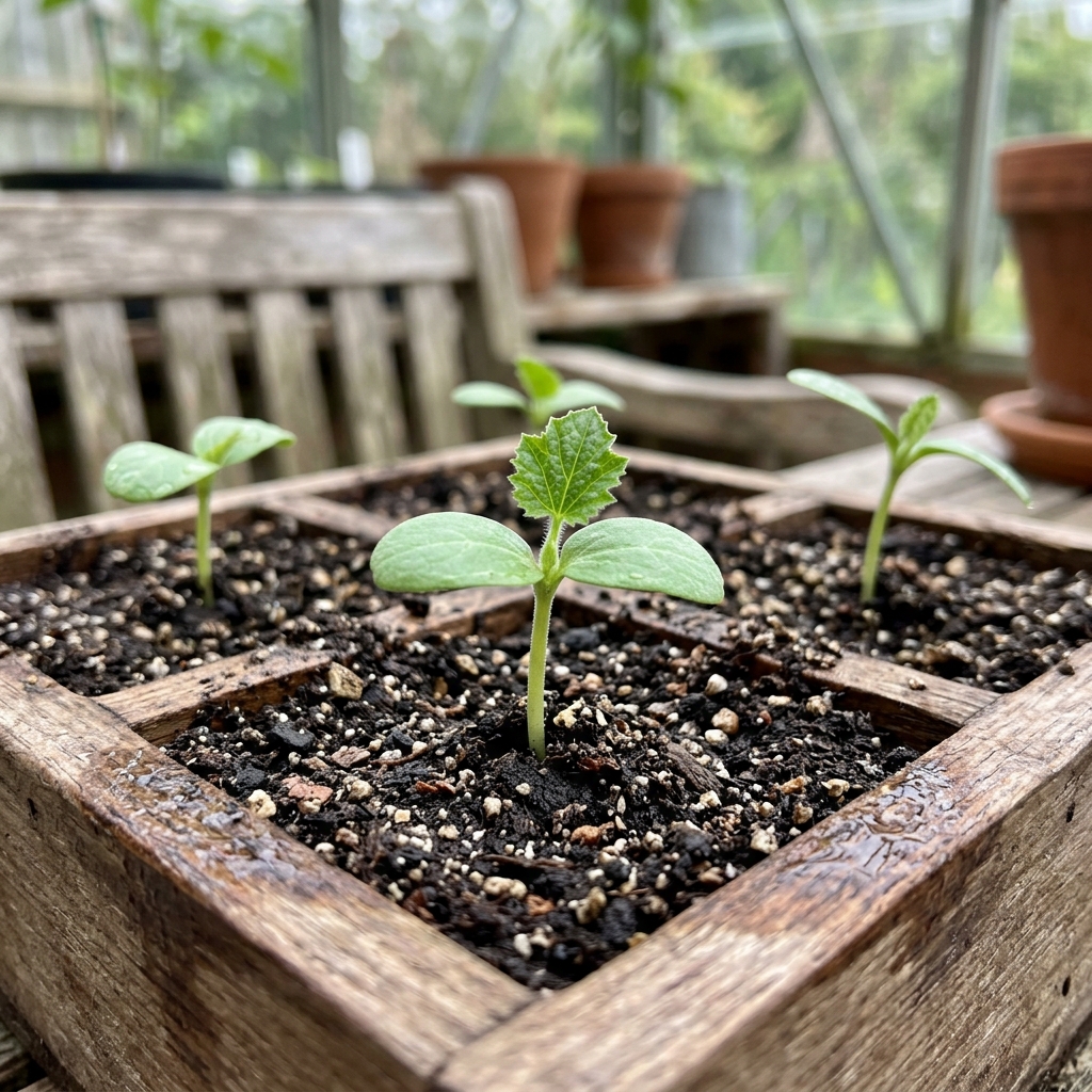 watermelon seedling stage