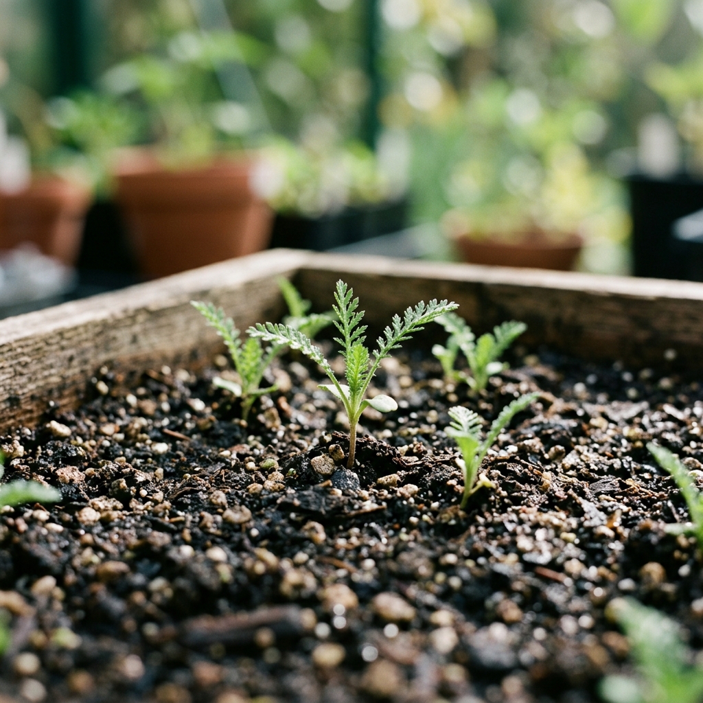 yarrow seedling stage