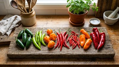 Chilli heat scale (Scoville)