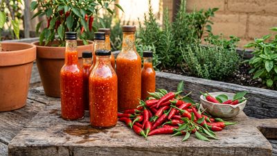 Homemade hot sauce