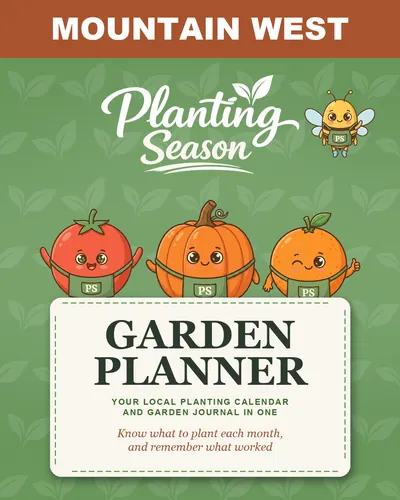 Cover of the Mountain West Garden Planner